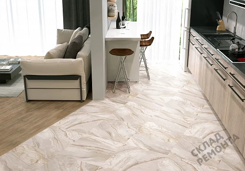 Фото Керамогранит лаппатированный Alma Ceramica Мэджик GFU04MGC47L серый 600*600*9 – купить в Луганске: цена, описание, фото. Интернет-магазин 2