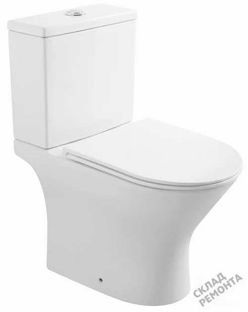 Фото Унитаз компакт напольный Calypso CS3224OK безободковый купить в Луганске: цена, описание, фото. Интернет-магазин 2