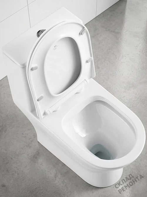 Фото Унитаз моноблок BelBagno Lounge BB8618CPR-MN/SC безободковый купить в Луганске: цена, описание, фото. Интернет-магазин 3