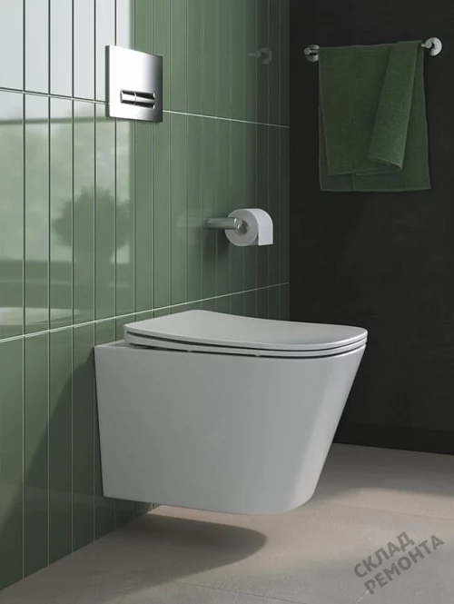 Фото Унитаз подвесной BelBagno Due 2.0 BB7107CHR/SC безободковый купить в Луганске: цена, описание, фото. Интернет-магазин 1