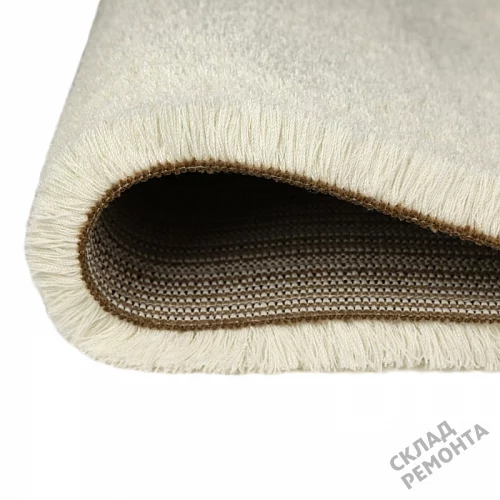Фото Ковролин OZ Kaplan Gold Shaggy 01800A white белый – купить в Луганске: цена, описание, фото. Интернет-магазин 3