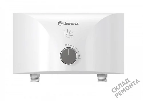 Фото Водонагреватель проточный Thermex Vetro 5500 tap – купить в Луганске: цена, описание, фото. Интернет-магазин 3