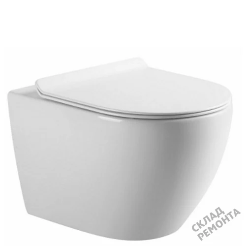 Фото Унитаз подвесной Calypso CS74UQ-TK ультратихий смыв купить в Луганске: цена, описание, фото. Интернет-магазин 2