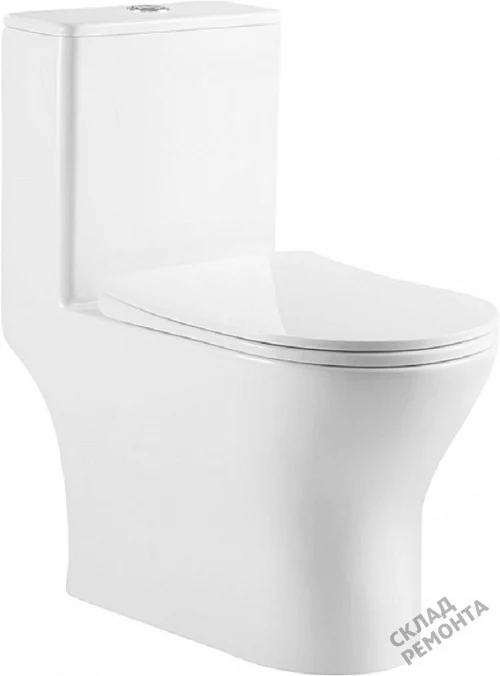 Фото Унитаз моноблок BelBagno Lounge BB8618CPR-MN/SC безободковый купить в Луганске: цена, описание, фото. Интернет-магазин 4