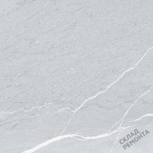Фото Керамогранит матовый Steppe Ceramics Parma Grey светло-серый 600*600*9,5 – купить в Луганске: цена, описание, фото. Интернет-магазин 1