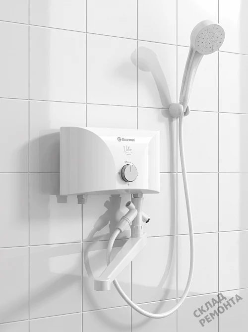 Фото Водонагреватель проточный Thermex Vetro 6500 combi – купить в Луганске: цена, описание, фото. Интернет-магазин 1