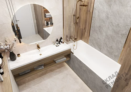 Фото Керамогранит матовый Alma Ceramica Риалто GFU04RLT04R бежевый 600*600*9 – купить в Луганске: цена, описание, фото. Интернет-магазин 3