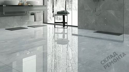 Фото Керамогранит матовый Steppe Ceramics Pulpis Grey серый 600*1200*10 – купить в Луганске: цена, описание, фото. Интернет-магазин 4