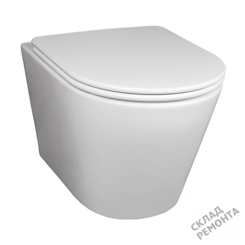Фото Унитаз подвесной Calypso CS201UQ-OKS ультратихий смыв купить в Луганске: цена, описание, фото. Интернет-магазин 2