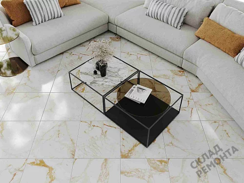 Фото Керамогранит матовый ProGRES Breccia Romano 730091 бежевый 450*450*8 – купить в Луганске: цена, описание, фото. Интернет-магазин 5