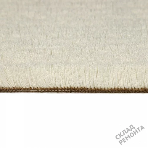 Фото Ковролин OZ Kaplan Gold Shaggy 01800A white белый – купить в Луганске: цена, описание, фото. Интернет-магазин 5