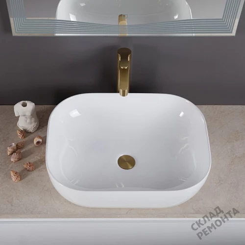 Фото Раковина накладная BelBagno BB1302 50 см купить в Луганске: цена, описание, фото. Интернет-магазин 3