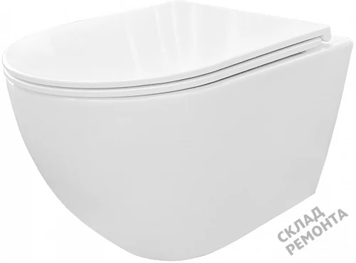 Фото Унитаз подвесной Calypso CS3196UQ-OK ультратихий смыв купить в Луганске: цена, описание, фото. Интернет-магазин 2