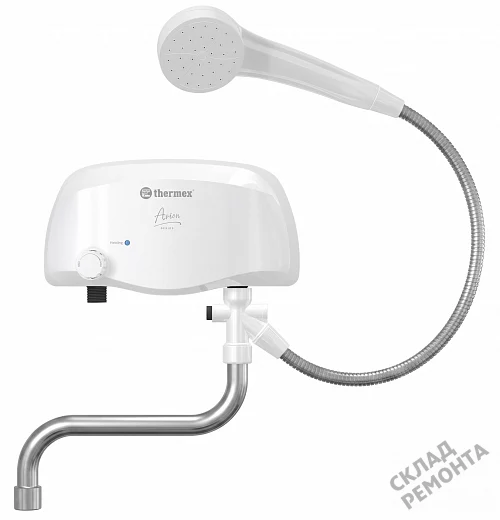 Фото Водонагреватель проточный Thermex Arion 3500 combi – купить в Луганске: цена, описание, фото. Интернет-магазин 2