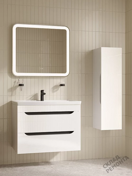 Фото Пенал подвесной Iddis Ray RAY30W0i97, белый купить в Луганске: цена, описание, фото. Интернет-магазин 3