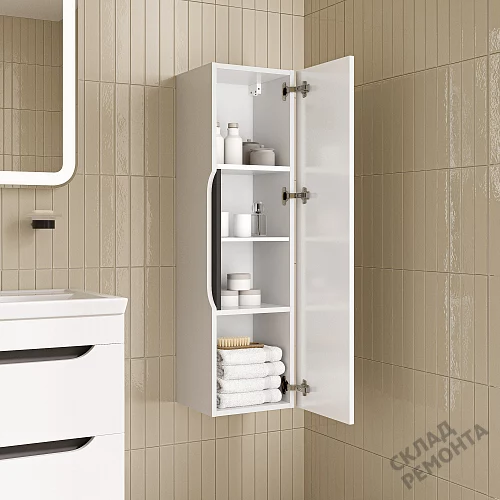 Фото Пенал подвесной Iddis Ray RAY30W0i97, белый купить в Луганске: цена, описание, фото. Интернет-магазин 2