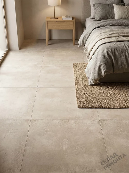 Фото Керамогранит матовый Alma Ceramica Тотем GFU6060TTM40R бежевый 600*600*9 – купить в Луганске: цена, описание, фото. Интернет-магазин 1