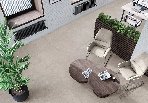 Фото Керамогранит матовый Alma Ceramica Берлин GFU04BLN70R коричневый 600*600*9 – купить в Луганске: цена, описание, фото. Интернет-магазин 2
