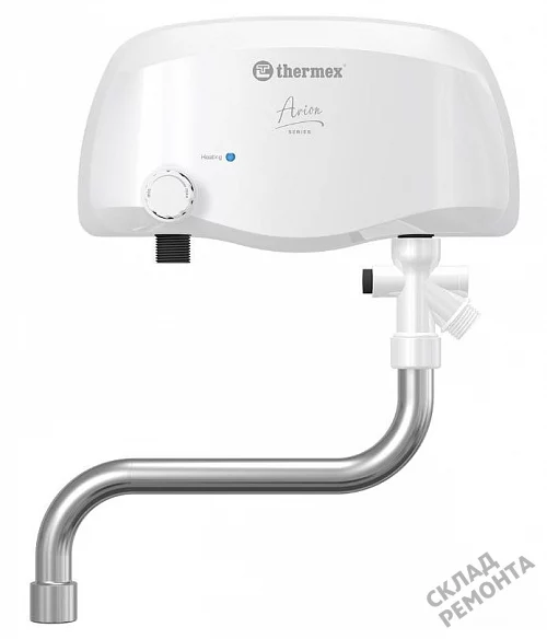 Фото Водонагреватель проточный Thermex Arion 3500 combi – купить в Луганске: цена, описание, фото. Интернет-магазин 4