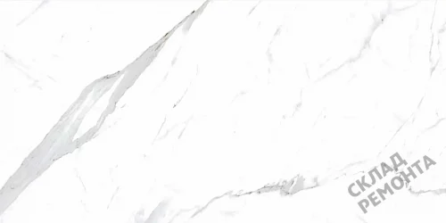 Фото Керамогранит матовый Steppe Ceramics Statuario White белый 600*1200*10 – купить в Луганске: цена, описание, фото. Интернет-магазин 2
